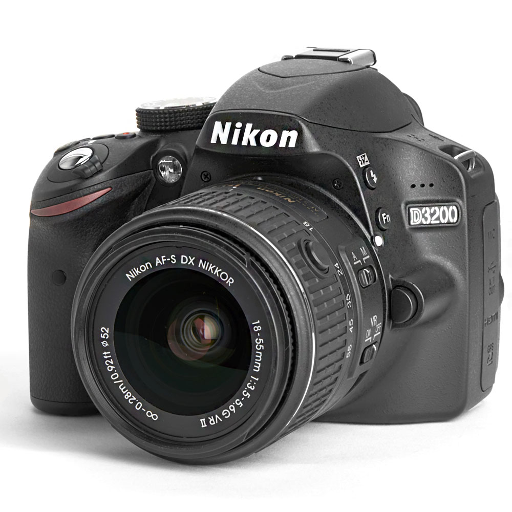  Nikon  D3200  Digital SLR Camera  with 18 55mm AF S VR II DX 