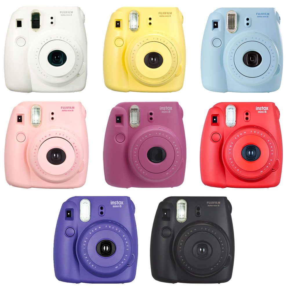 Fujifilm Instax Mini 8 Fuji Instant Film Camera 8 Super Fun Colors Ebay