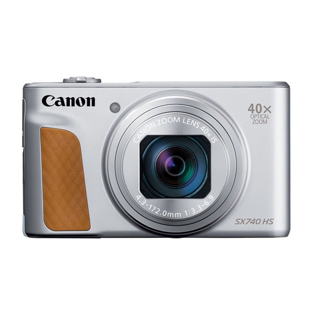 Canon PowerShot SX740 HS 20.3 MP Digital Compact Camera Silver 40x