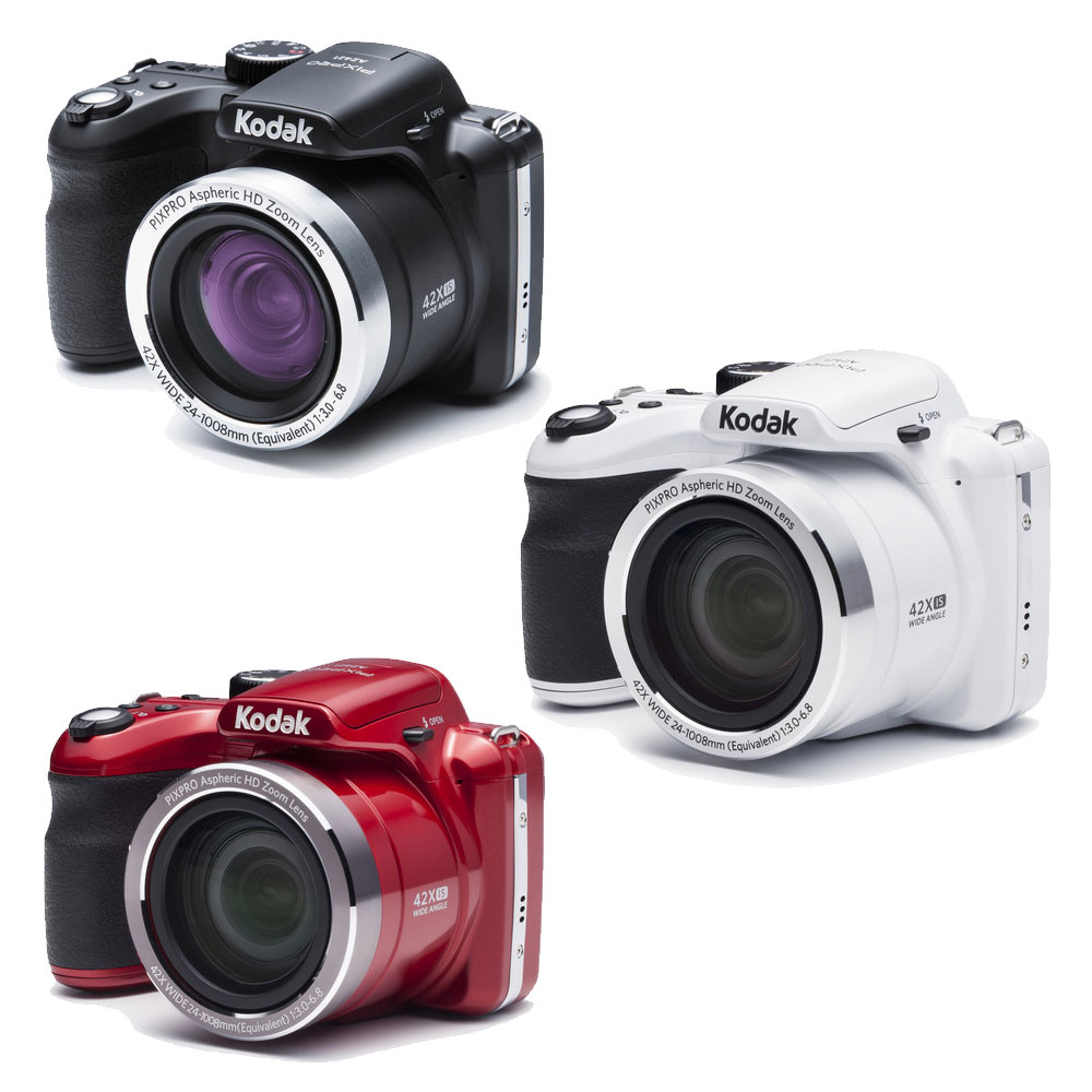 Kodak PIXPRO AZ421 Digital Camera Black, White or Red eBay