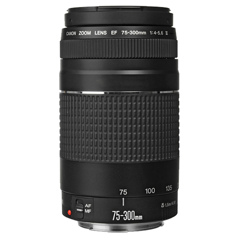 Canon Zoom Telephoto EF 75-300mm f/4.0-5.6 III Autofocus Lens