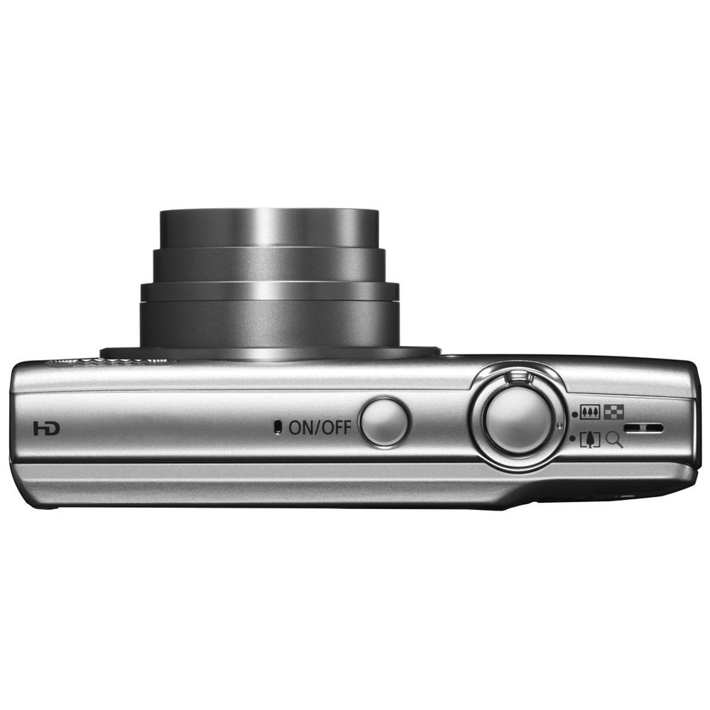 Canon PowerShot ELPH 180 Silver Camera with 20.0 MP CCD Sensor & 8x