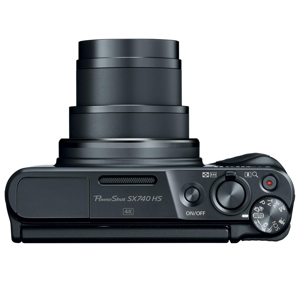 Canon PowerShot SX740 HS Digital Compact Black Camera 40x Optical Zoom