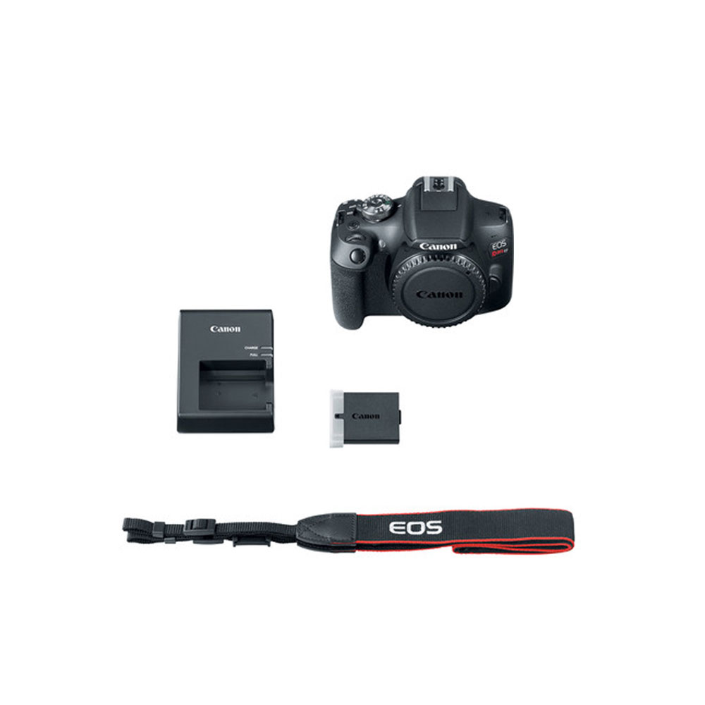 Canon EOS Rebel T7 DSLR Camera + EF-S 18-55mm f/3.5-5.6 is II + EF 75-300mm f/4-5.6 III Lens + Canon EOS Shoulder Bag + 32GB Memory Card + 64GB Memory Card + 2x Tripod + Slave Flash – Top Value Bundle