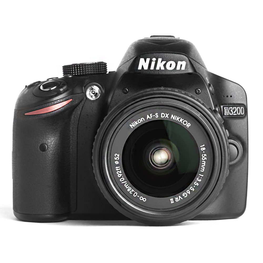  Nikon  D3200  Digital SLR Camera  Kit with Nikkor 18 55mm AF 